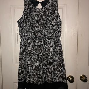 Cute black and white dress. Last price drop $10